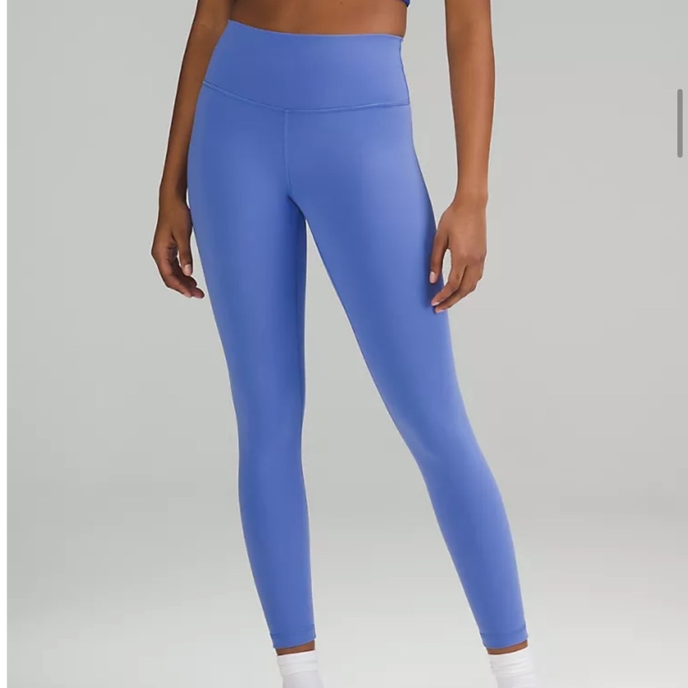 lululemon Wunder Under Train Wild Indigo Leggings